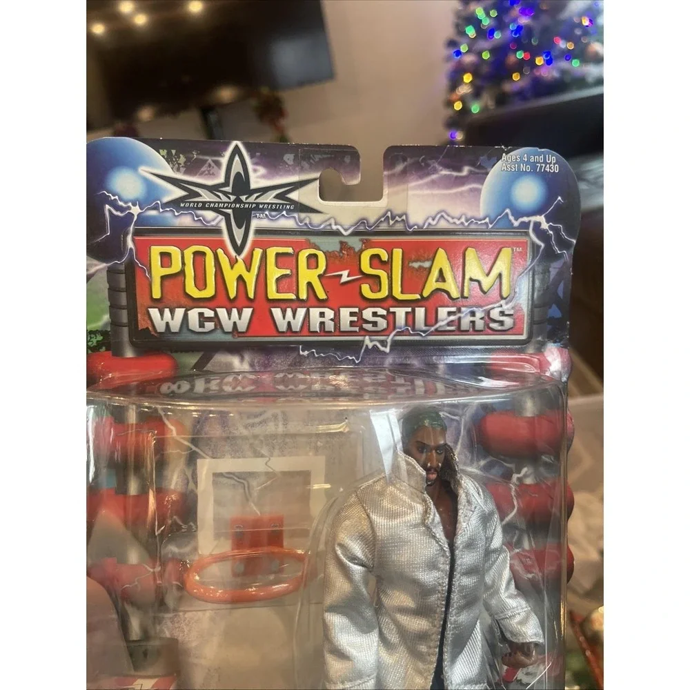WCW‎ Power Slam DENNIS RODMAN Wrestling Back Flippin' Wrestlers 2000 Toybiz